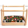 Guinea Pig Bed Glittme Cozy Hideaway Waterproof Cushion-2