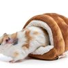 LOS ANDES Small Animal Bed Soft Plush Warm Rest Sleep Play-4