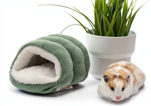 LOS ANDES Small Animal Bed Soft Plush Warm Rest Sleep Play-2