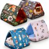 Cinnvoice Guinea Pig Bed House Cozy Washable Small Pet-0