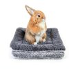 Catadog Small Animal Bed Soft Coral Fleece Washable Pet-5