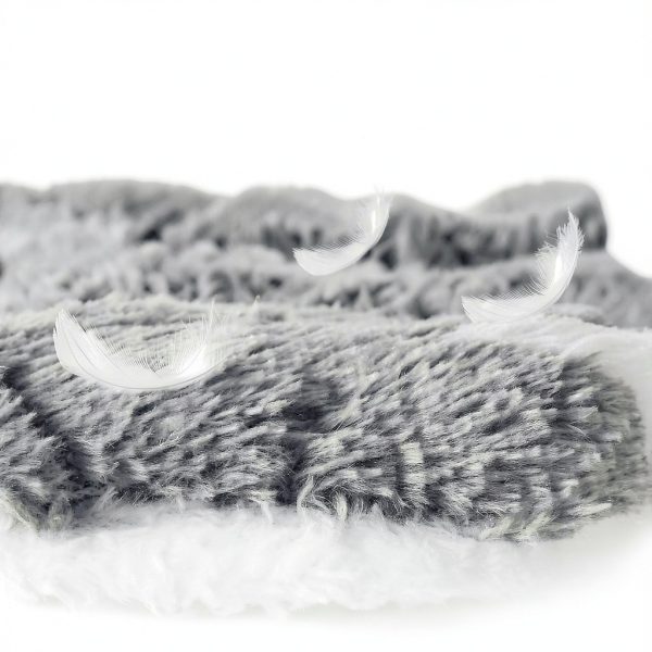 Catadog Small Animal Bed Soft Coral Fleece Washable Pet-2
