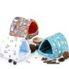 Cinnvoice Guinea Pig Bed House Cozy Washable Small Pet-2