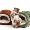 LOS ANDES Small Animal Bed Soft Plush Warm Rest Sleep Play-5