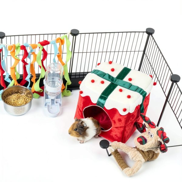 Guinea Pig Christmas Bed BWOGUE Wool Hideout-6