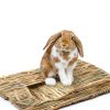 Wuweot Small Animal Grass House 2 Pack Handcrafted-3