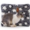Arctic Eagle Guinea Pig Bed Soft Coral Fleece-1