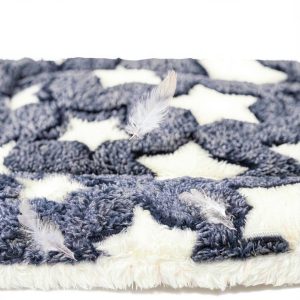 Arctic Eagle Guinea Pig Bed Soft Coral Fleece-0