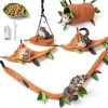 Fabmode Small Animal Bed Soft Fabric Cozy Design-0