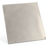 Hoffman A10N8P Panel 10" x 8" Enclosure Back Panel Steel White Powder-0