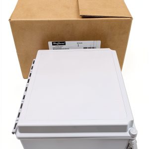 NEW HOFFMAN A1086CHQRFG NEMA TYPE 4X 10X8X6 IN ELECTRICAL ENCLOSURE D416452-0