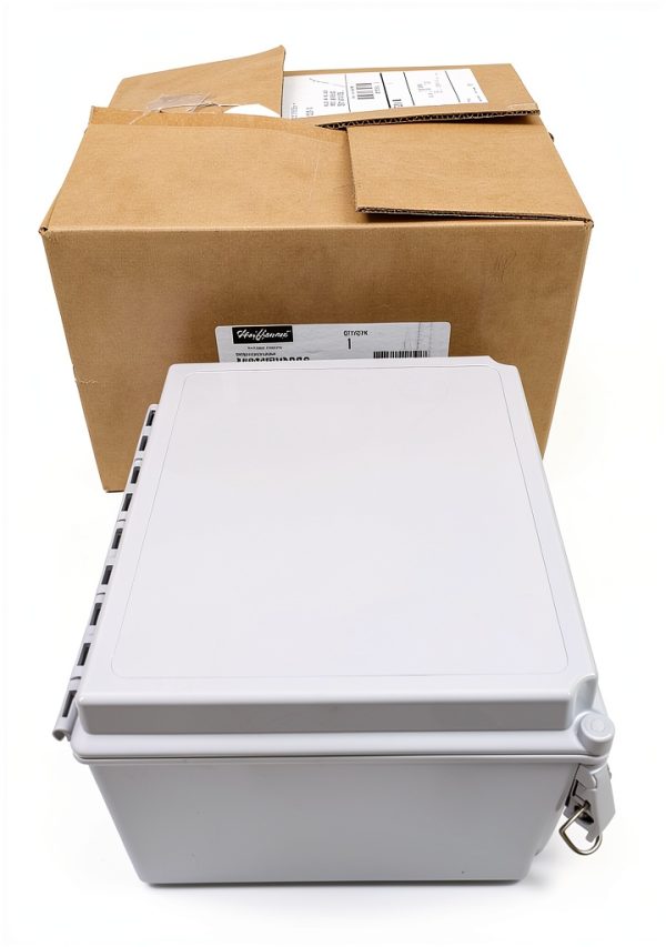 NEW HOFFMAN A1086CHQRFG NEMA TYPE 4X 10X8X6 IN ELECTRICAL ENCLOSURE D416452-0