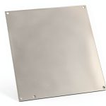Hoffman Conductive Panel for JIC Enclosure 12x12 White Steel-0