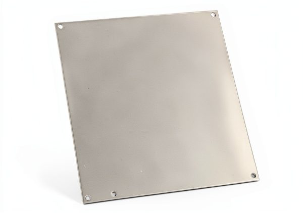 Hoffman Conductive Panel for JIC Enclosure 12x12 White Steel-0