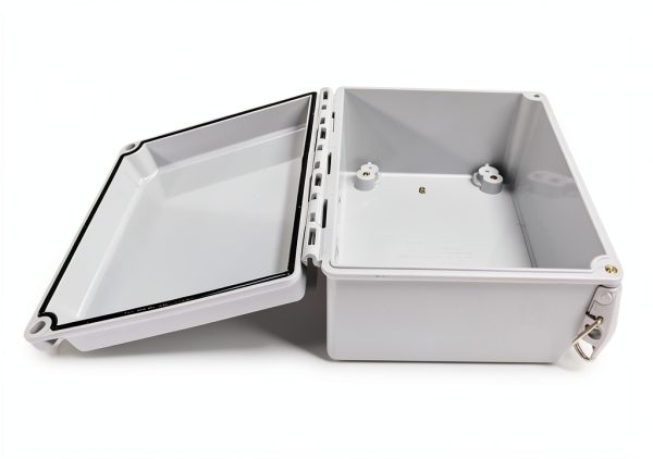 HOFFMAN A864CHQRFG WALL-MOUNT FIBERGLASS 8X6X4IN ENCLOSURE D326281-3