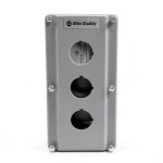 ALLEN BRADLEY 800T-3TZ Surface Mount, 3 Opening, Enclosure, Gray, DIE CAST Aluminum, NEMA 4/13, 30 MM-0