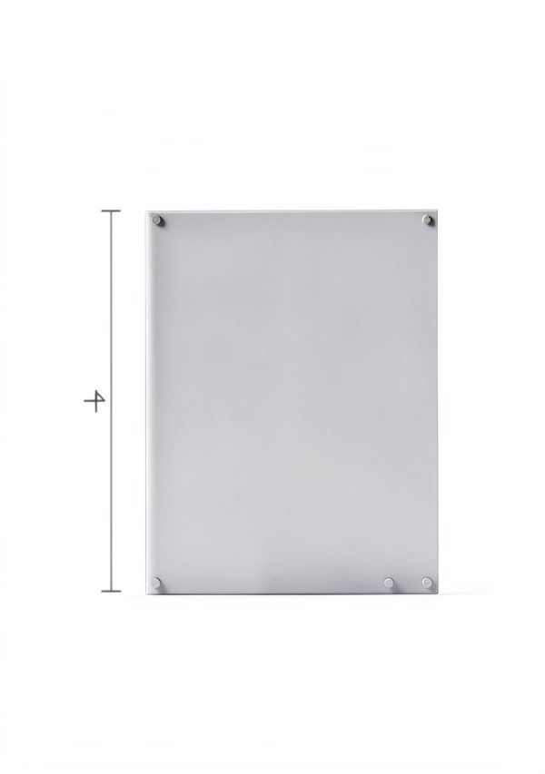 Conductive Panels Hoffman A12P10 JIC Enclosure Steel White 12x10-1