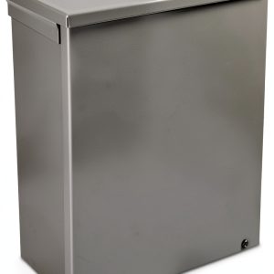 Hoffman A12R126NK NEMA 3R Enclosure Galvanized Steel 12x12x6 in-0