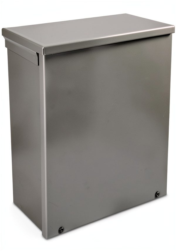 Hoffman A12R126NK NEMA 3R Enclosure Galvanized Steel 12x12x6 in-0