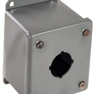 Hoffman E1PB steel gray enclosure for 30.5 mm pushbutton-0