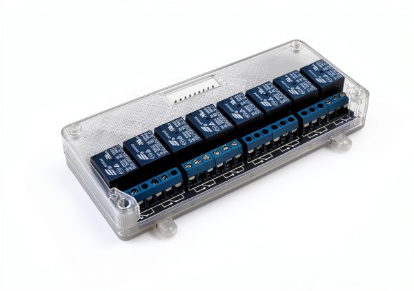 Wilbur's Finest 8 Channel Relay Module Housing Case DIN Rail-0